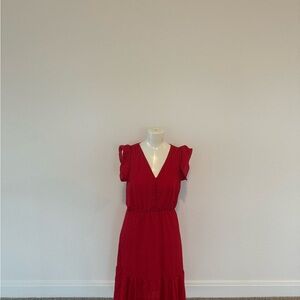 Banana Republic Red Dress
